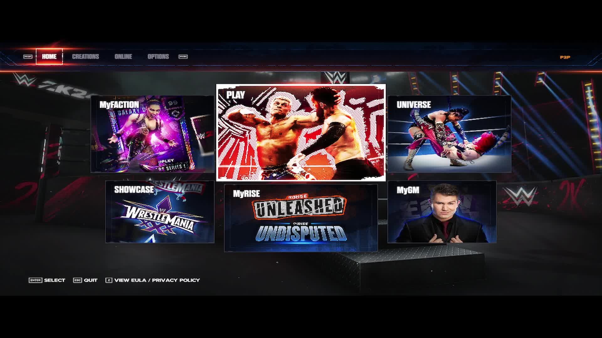 WWE2K24 женская битва