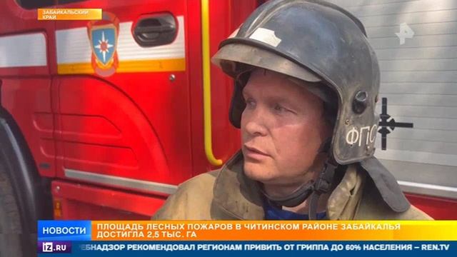 РЕН ТВ, Борьба с пожарами, 24 июня 2025