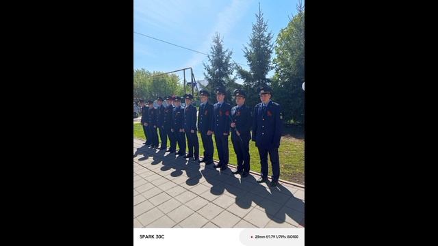Поздравление курсантов с юбилеем Колледжа!