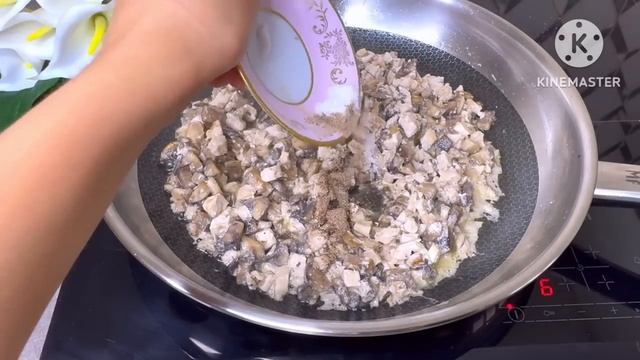 Начинка бомба! Так блины готовит только моя свекровь. Это вкуснее, чем вы можете представить!Блины🥞