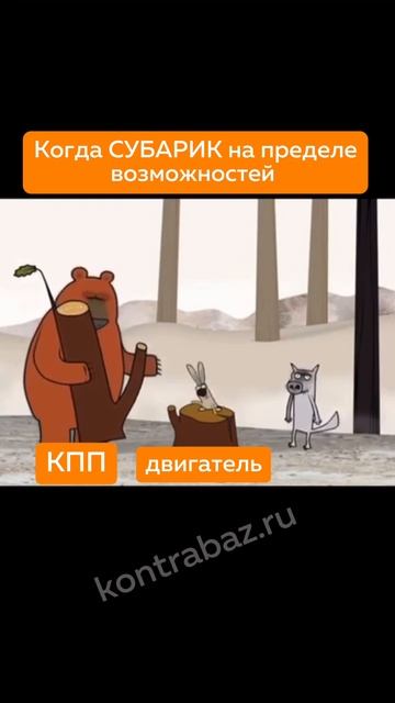 Надежные контрактные запчасти на SUBARU здесь 👉https://kontrabaz.ru/subaru/