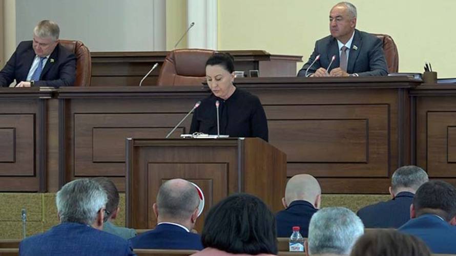 Таймураз Тускаев провёл 41-е заседание Парламента