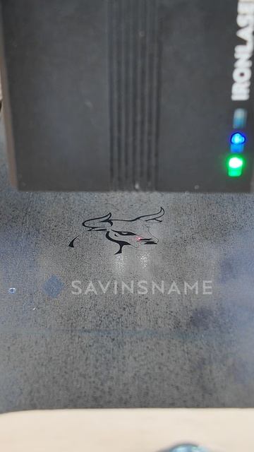 Фрезеровка и гравировка лазером по стали. Savinsnme. ЧПУ по дереву