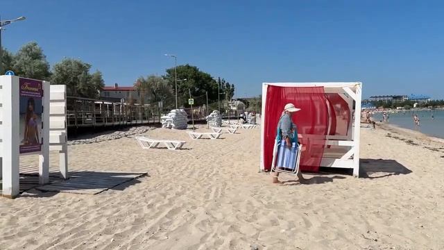 24.06.25 ПЛЯЖ ЧЕРНОМОРСКОЕ! УТРО. КРЫМ 2025