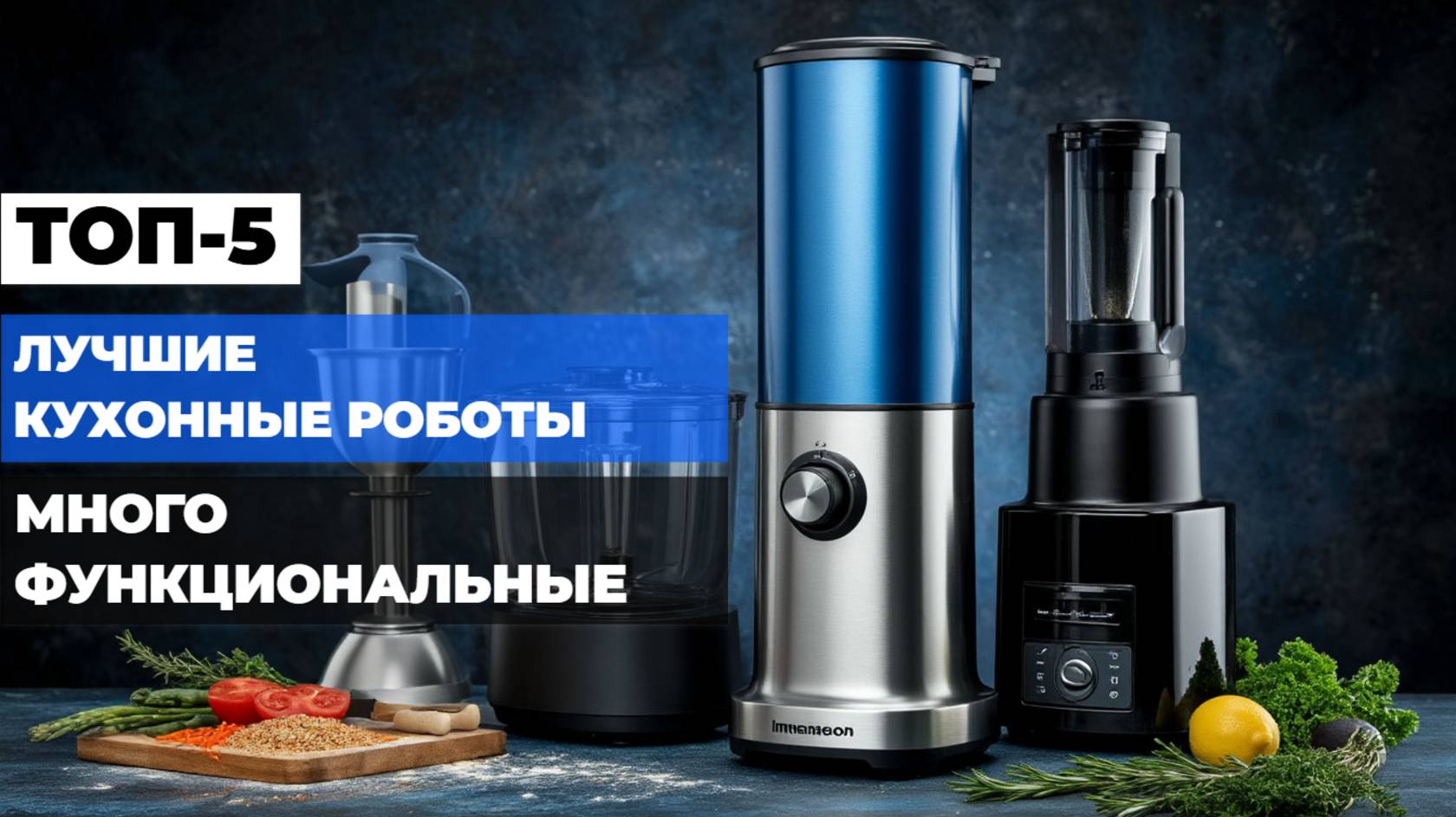 Лучшие кухонные роботы Топ-5  многофункциональных роботов для приготовления пищи в Рейтинге 2025