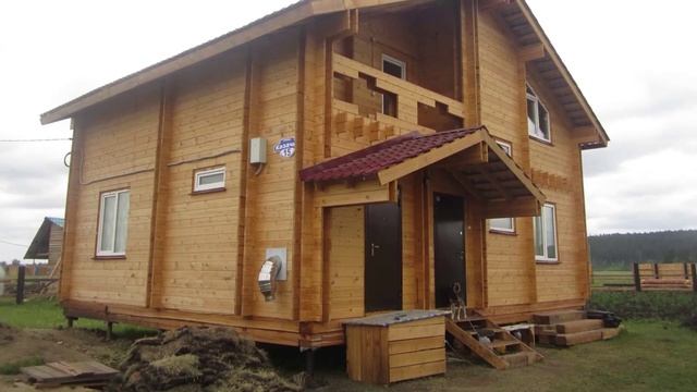 Как долго прослужит дом, построенный из двойного бруса?