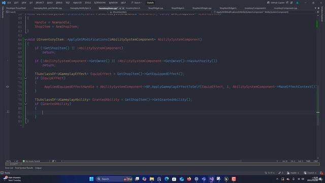 15.3 Примените эффект экипировки и предоставьте способность к предмету инвентаря