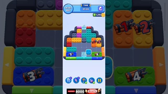 color block jam 862 уровень