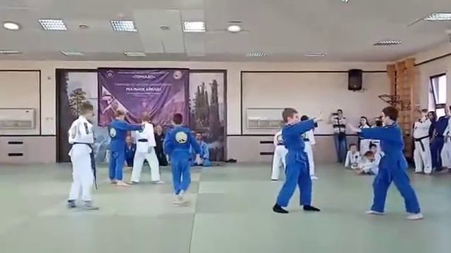 Реальное айкидо. Аттестация детская на коричневый пояс. Краснодар 2019 г.