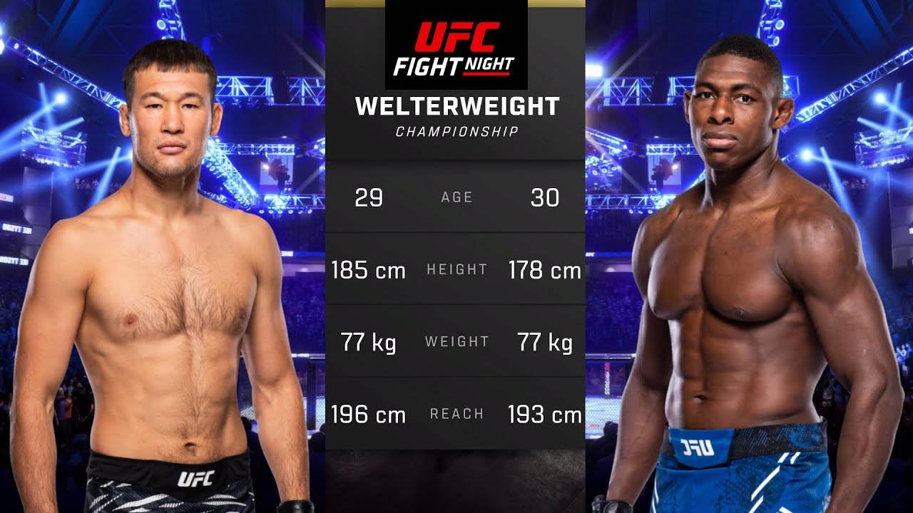 Шавкат Рахмонов против Хоакина Бакли Полный бой - UFC 5