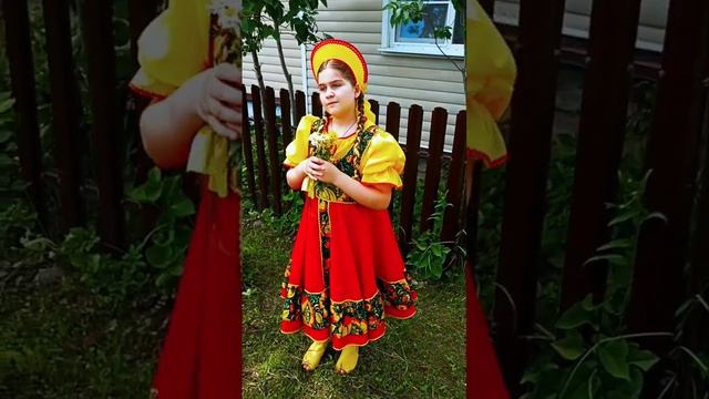 Пелагея🌺9 лет☀️🕊️песня,, Играй, моя двухрядочка,,🪗 сл.А.Фокина✍️, муз.Ю.Пласта🎶
