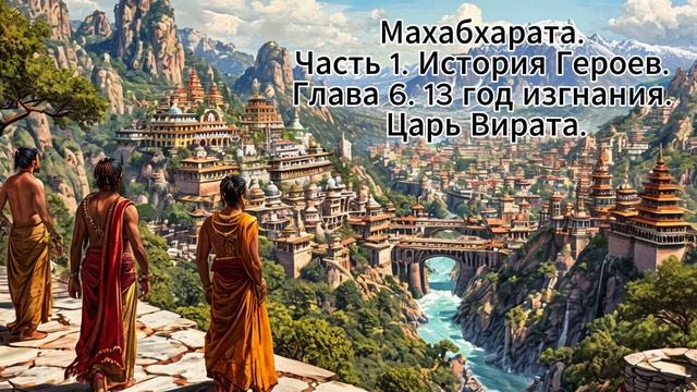 27. Махабхарата. Часть 1. История Героев. Глава 6. 13 год изгнания. Царь Вирата.