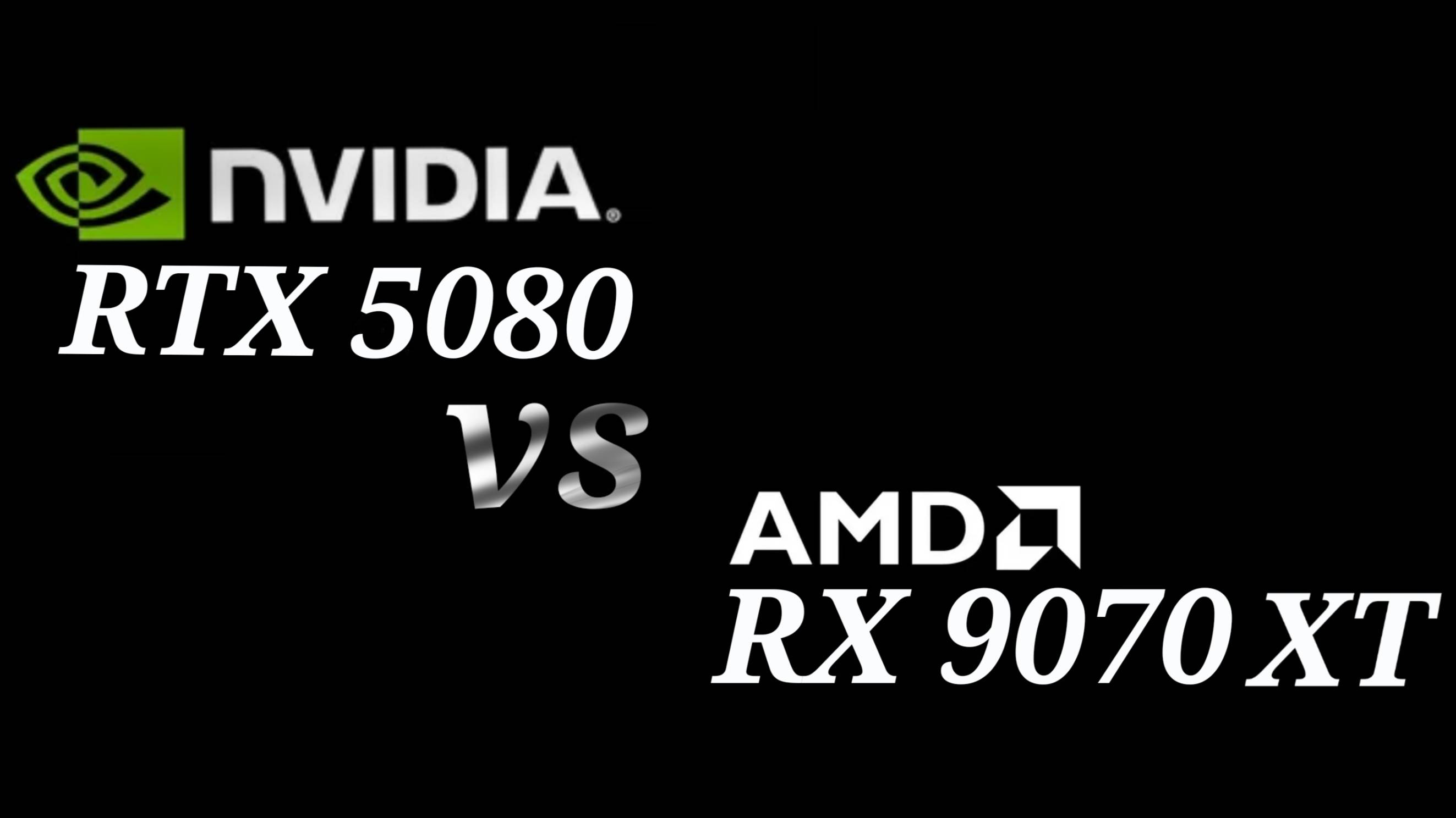 RX 9070 XT vs RTX 5080 - тестирование видеокарт 1440p & 4K