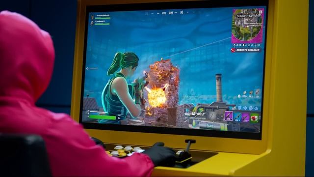 Fortnite x Squid Game - Official 'Pink Guard Gets the W' Short Trailer