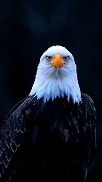 Hawk Attitude_ Sky Dominance Unleashed. #eagle #SkyKing #FearlessFlyer #Bird