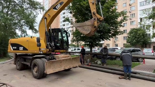 В Реутове монтируют временные надземные линии теплоснабжения 23.06.2025