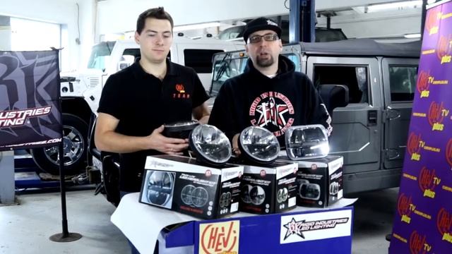 Тюнинг Hummer H2-установка фар головного света от Rigid industries и TRUCK LITE