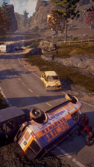 Зомби под прессом Стейт оф Дикей 2 #shorts #stateofdecay2 #stateofdecay