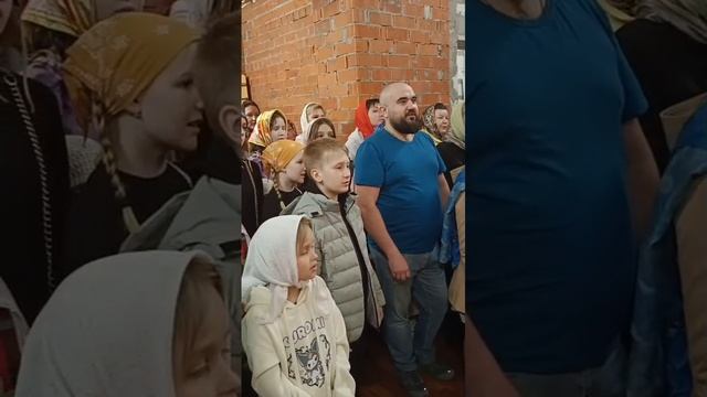 Пасха 2025 года в храме Рождества Пресвятой Богородицы в п. Мичуринский