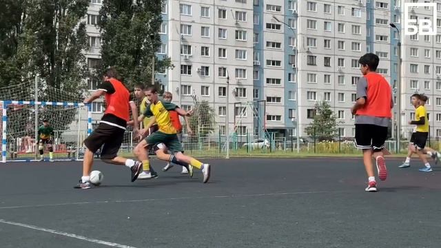 Юные футболисты поборолись за победу в муниципальном этапе турнира по дворовому футболу