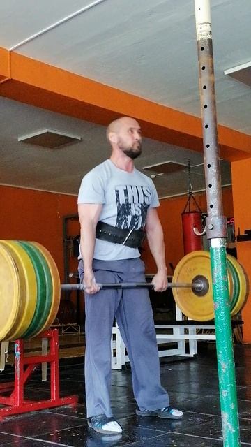 Мой дебют в классической тяге 150х3