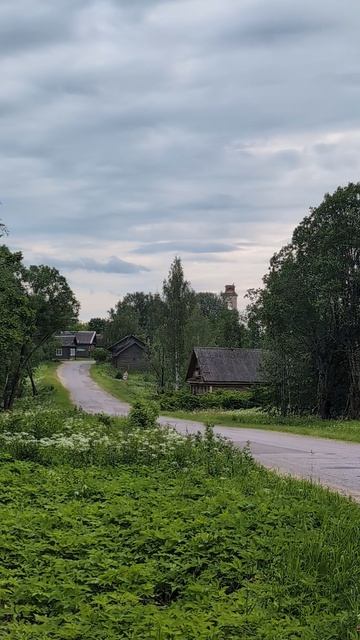 красивый вид села