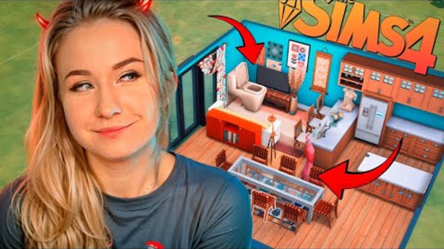 Строю дом, но не могу допускать ошибки в Симс 4 ⧸⧸ The Sims 4 No mistake challenge