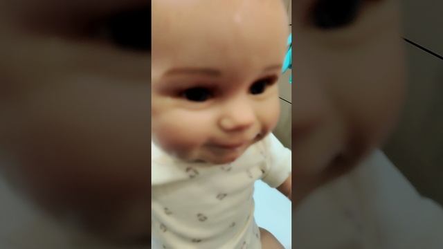 НАШИ УТРЕННИЕ ПРОЦЕДУРЫ / Амелия упала... Скоро сниму прогулку 😉