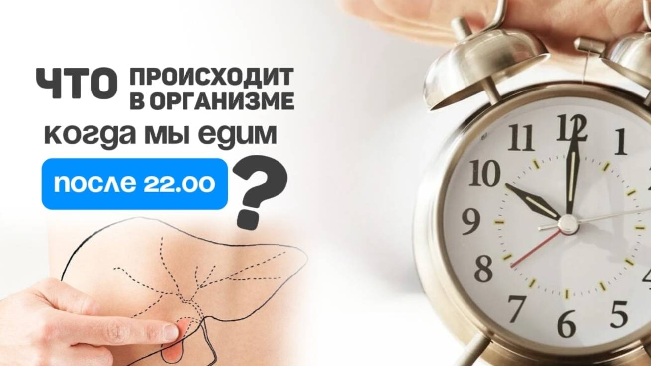 Что происходит в организме, когда мы едим на ночь? Семейный доктор Алена Братишко