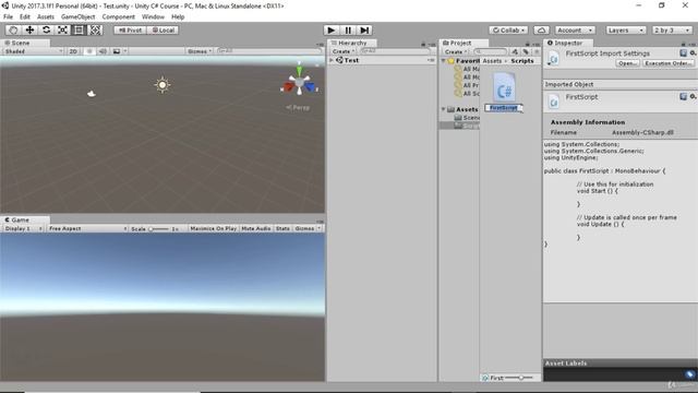 4 - Getting Started With C Scripting In Unity