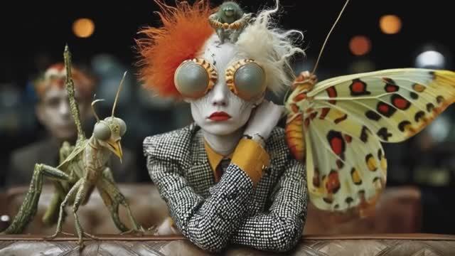 AI Animated Insect Character Video