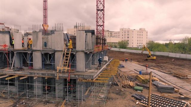 КМ Печерский, отчёт со строительной площадки за апрель 2025 г.