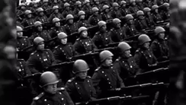 Исторический Парад Победы 24 июня 1945 года.