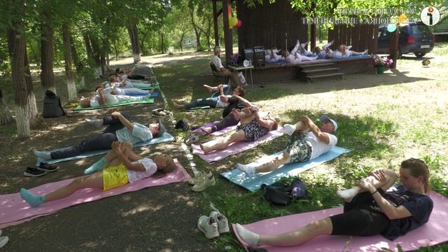 В Саяногорске состоялось празднование Международного дня йоги