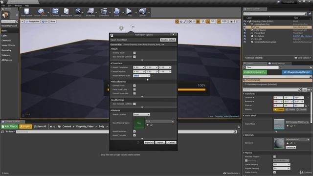 2. Importing the Geometry