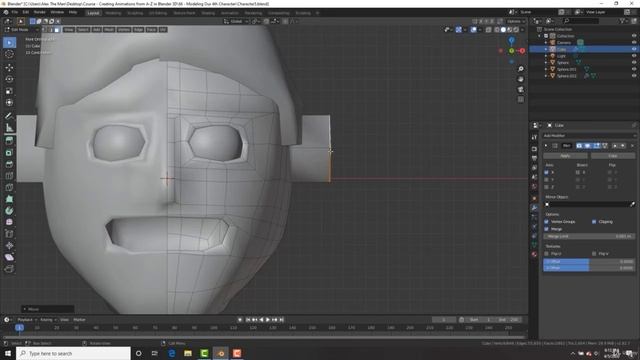006 Modeling Our Characters Hair Part 6