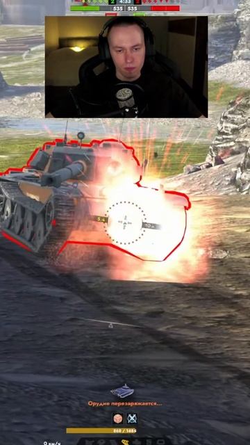 Неравная битва Бураск vs Бульдог Tanks Blitz