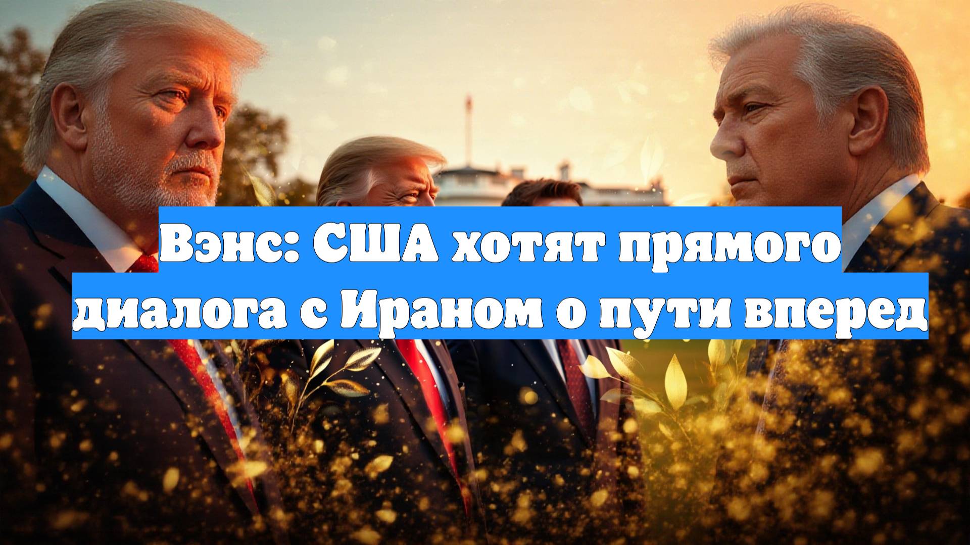 Вэнс: США хотят прямого диалога с Ираном о пути вперед