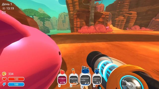 💥 ОСМАТРИВАЕМ ВНЕШНИЙ МИР | Slime Rancher 1