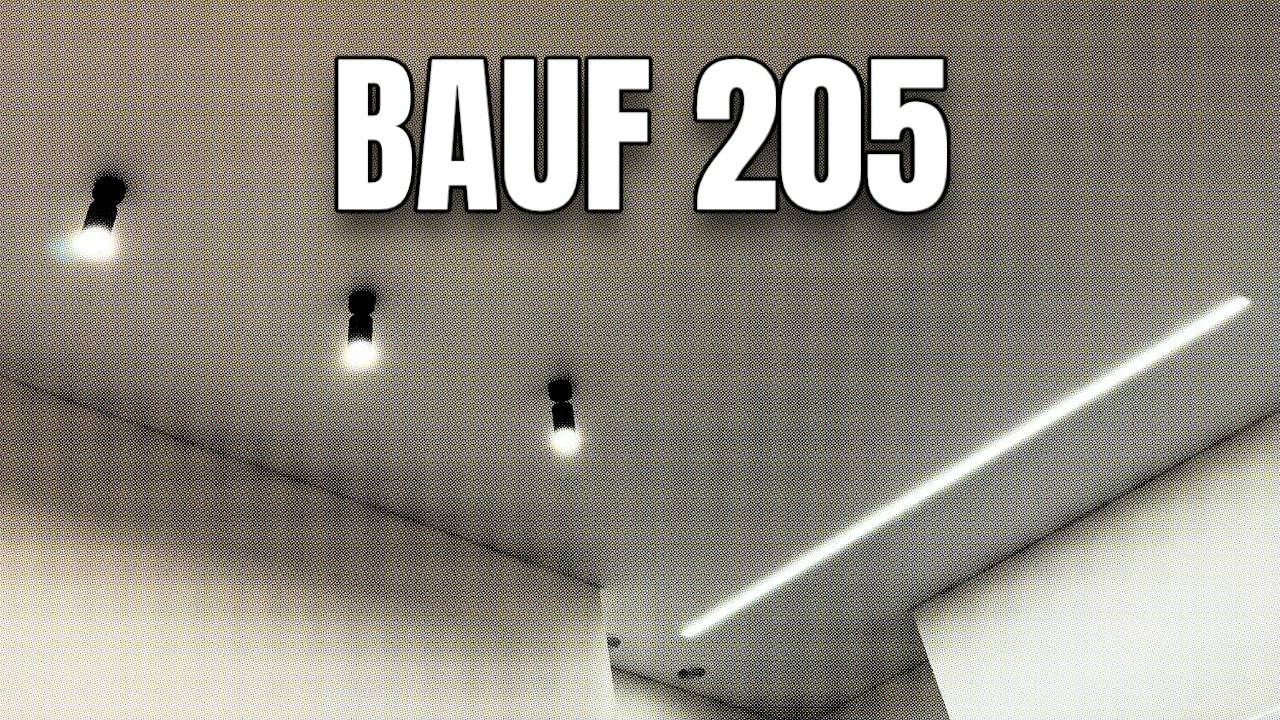BAUF натяжной потолок на классическом профиле с вставкой по периметру