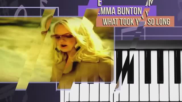 Emma Bunton What Took You So Long (Piano)