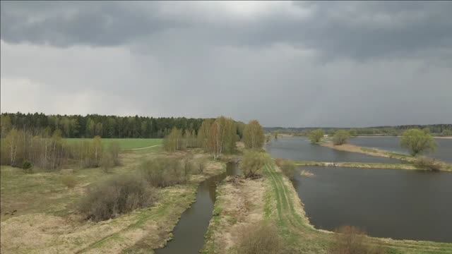 Нарские пруды, деревня Дюдьково, речка Нара (Одинцовский городской округ Московской области)