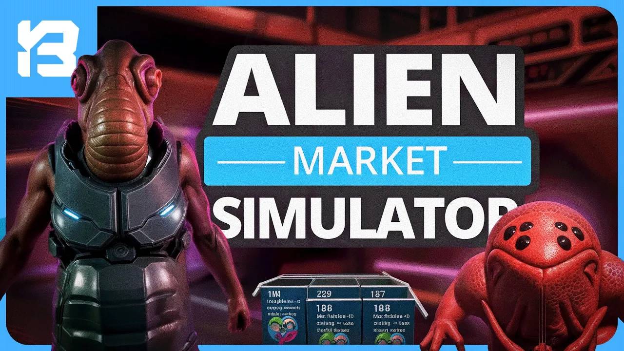 🚀📈 РЫНОК ДЛЯ ПРИШЕЛЬЦЕВ! Alien Market Simulator Demo - Торгуем с ИНОПЛАНЕТЯНАМИ! 👽🌌