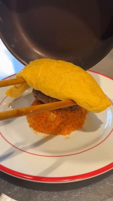 CEomChc-Szo - Cheese Hamburg Omelette Rice🐣