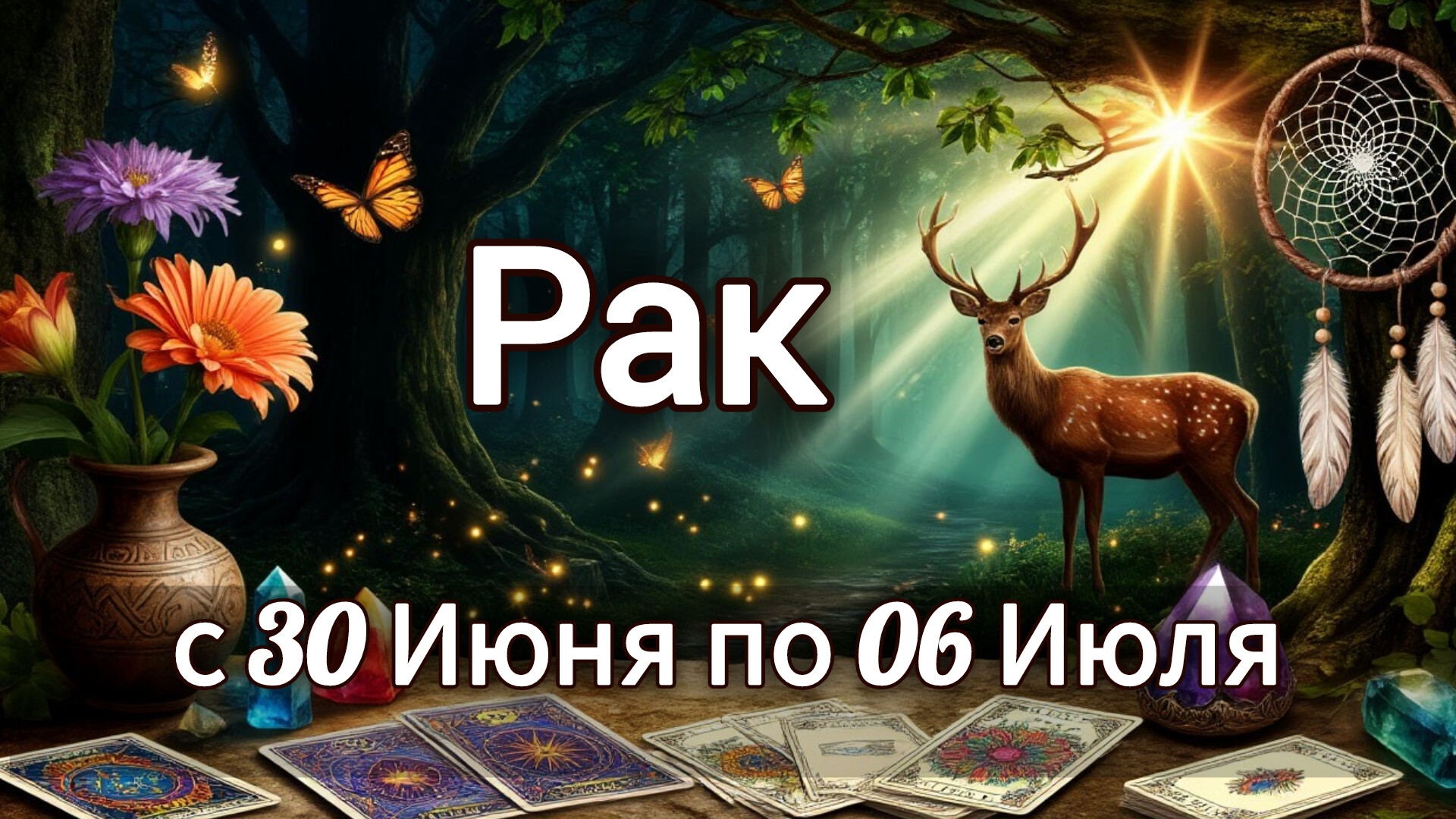 🟢Рак! Таро прогноз на неделю с 30 Июня по 6 Июля!