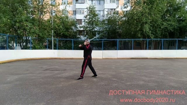 Разминка с двуручным мечом (6)