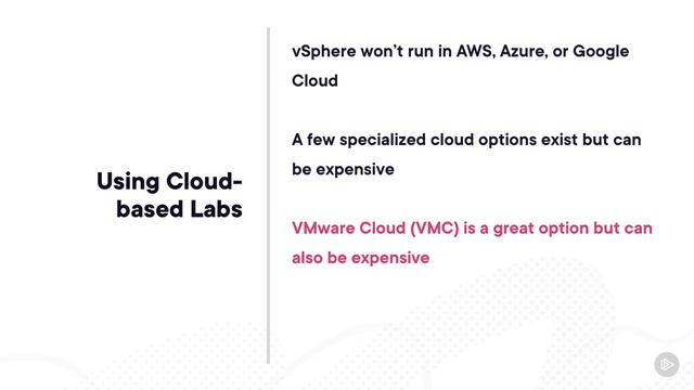 Pluralsight_VMware+vSphere_020_07. Using Cloud-based Labs