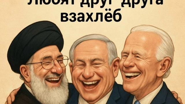 Милые не воюют — только тешатся. Победили все: Иран, и Израиль, и Америка. Любят друг-друга взахлёб.