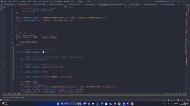 15.7 Добавить функции проверки стека