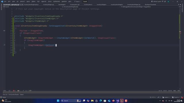 15.9 Внедрить оператор перетаскивания инвентаря и визуальный интерфейс перетаскивания